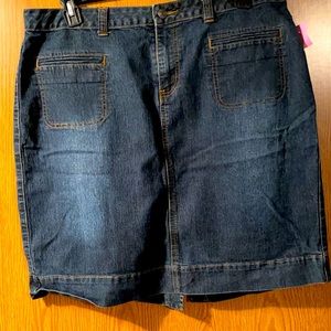 Jean skirt